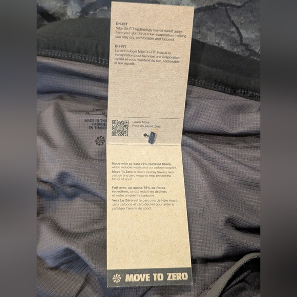 Nike Trail Stride shorts Size Large New with tags Black and gray - Picture 12 of 17